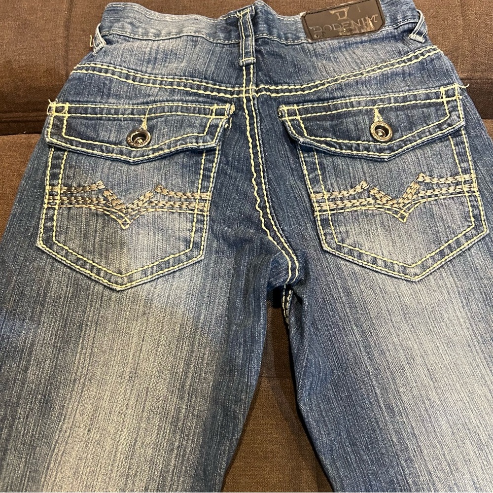 Faded jeans